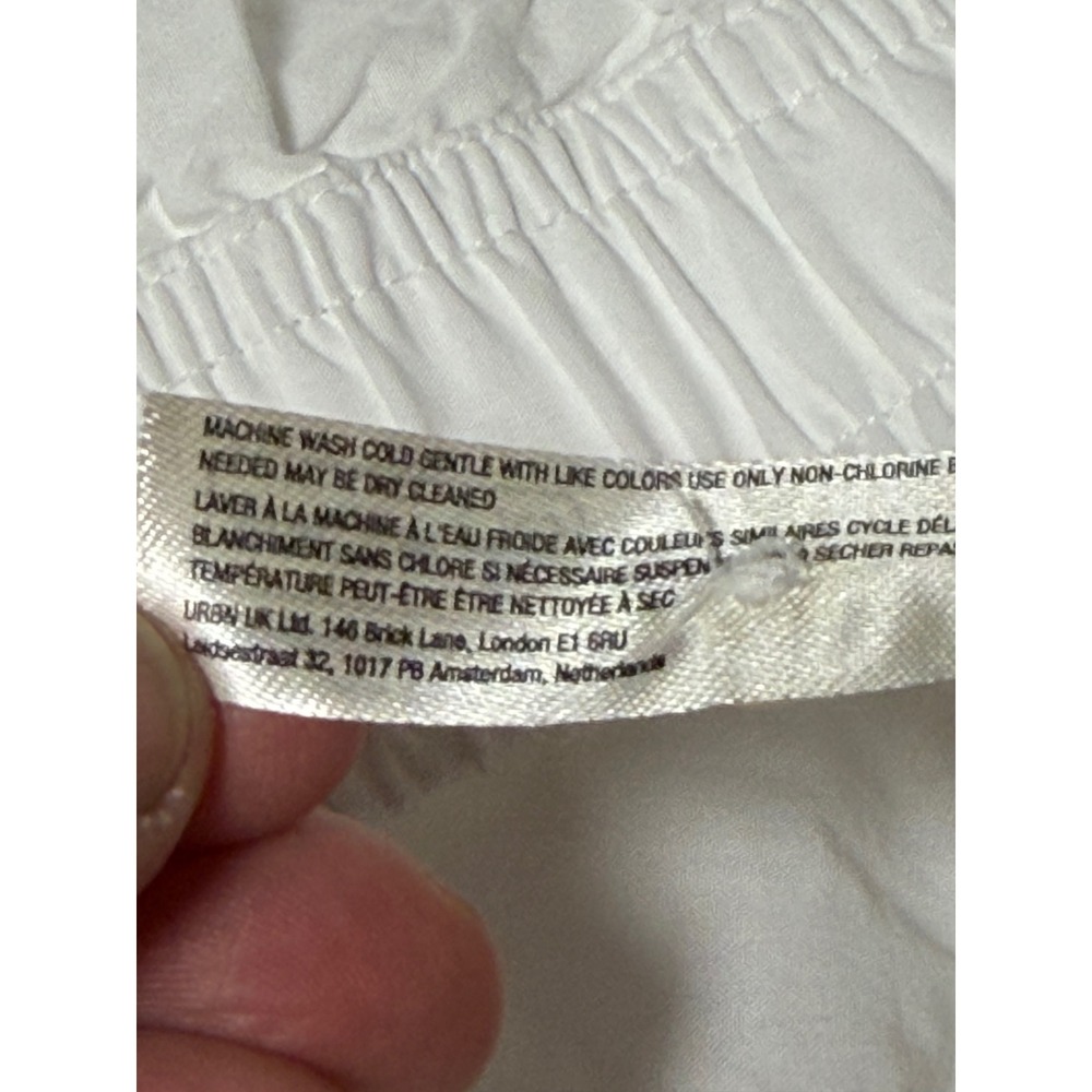 ANTHROPOLOGIE LyreBird Eyelet Embroidered Boxer Pants SZ XL NWT - Picture 6 of 9